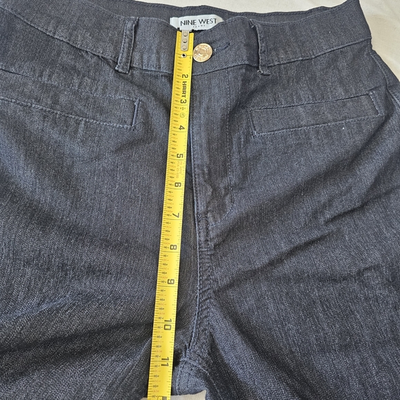 Nine‎ West Women's Charcoal Flare Jeans - Picture 8 of 9